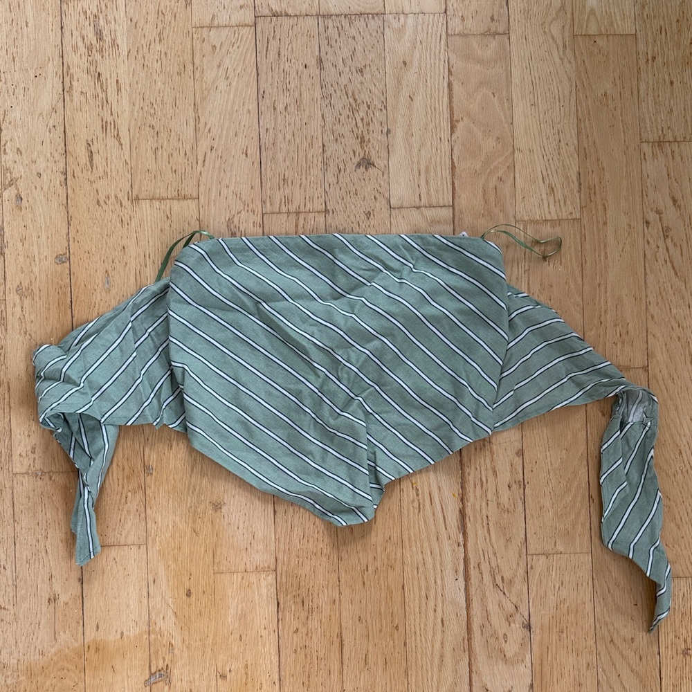 Zara Green Bandeau Top